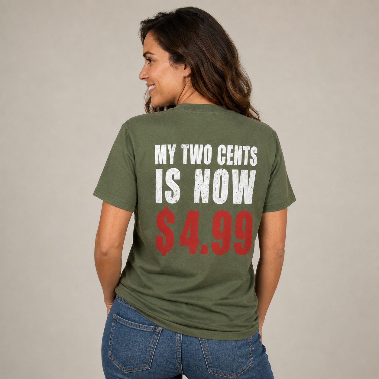 My Two Cents Is Now $4.99 Funny Inflation T-Shirt