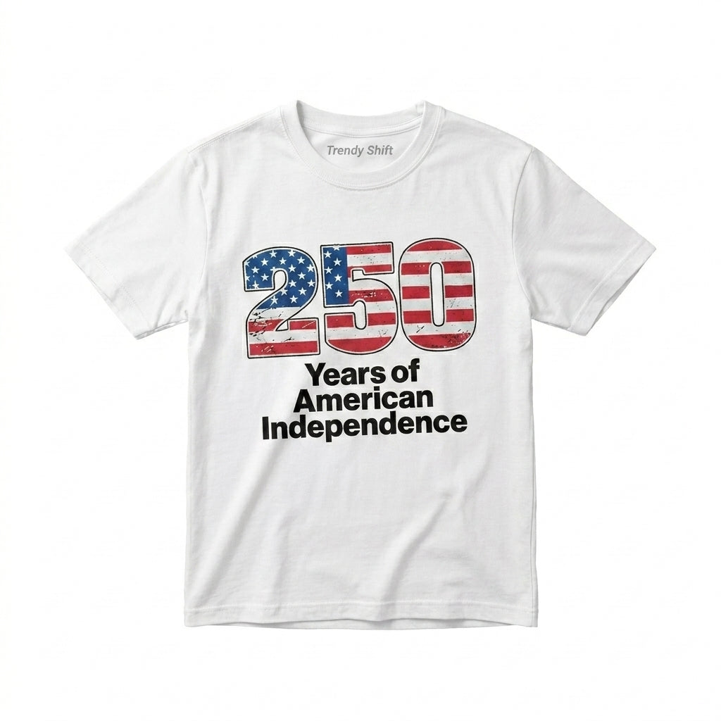250 Year of America Independence Heavy Cotton T-shirt