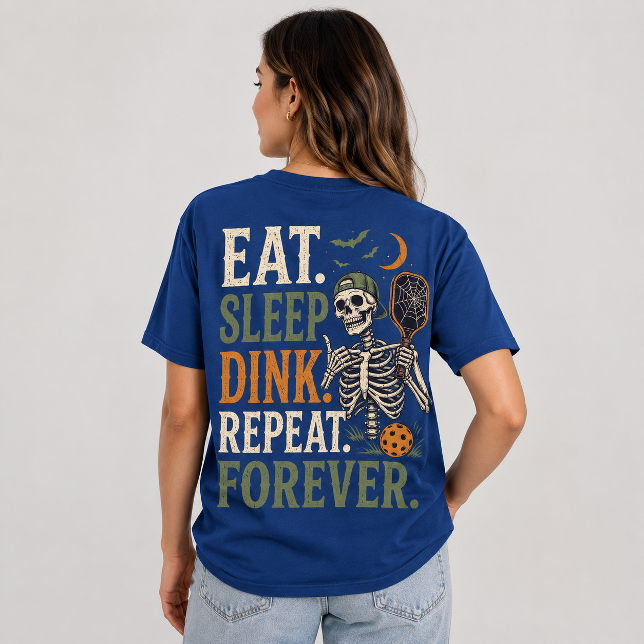 Eat Sleep Dink Repeat Forever Pickleball T-Shirt