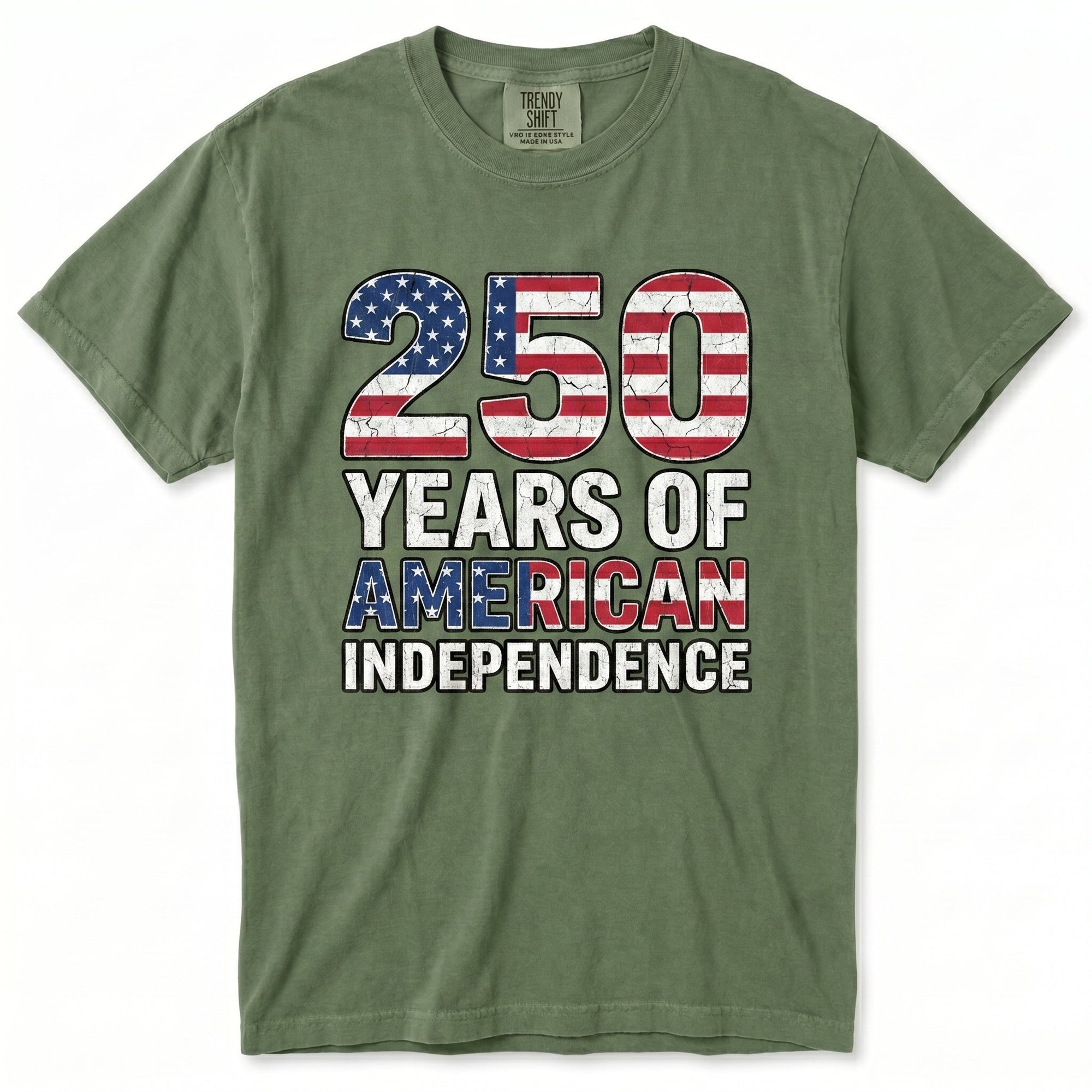 250th Independence Day T-Shirt - 250 Years of Freedom Patriotic Tee