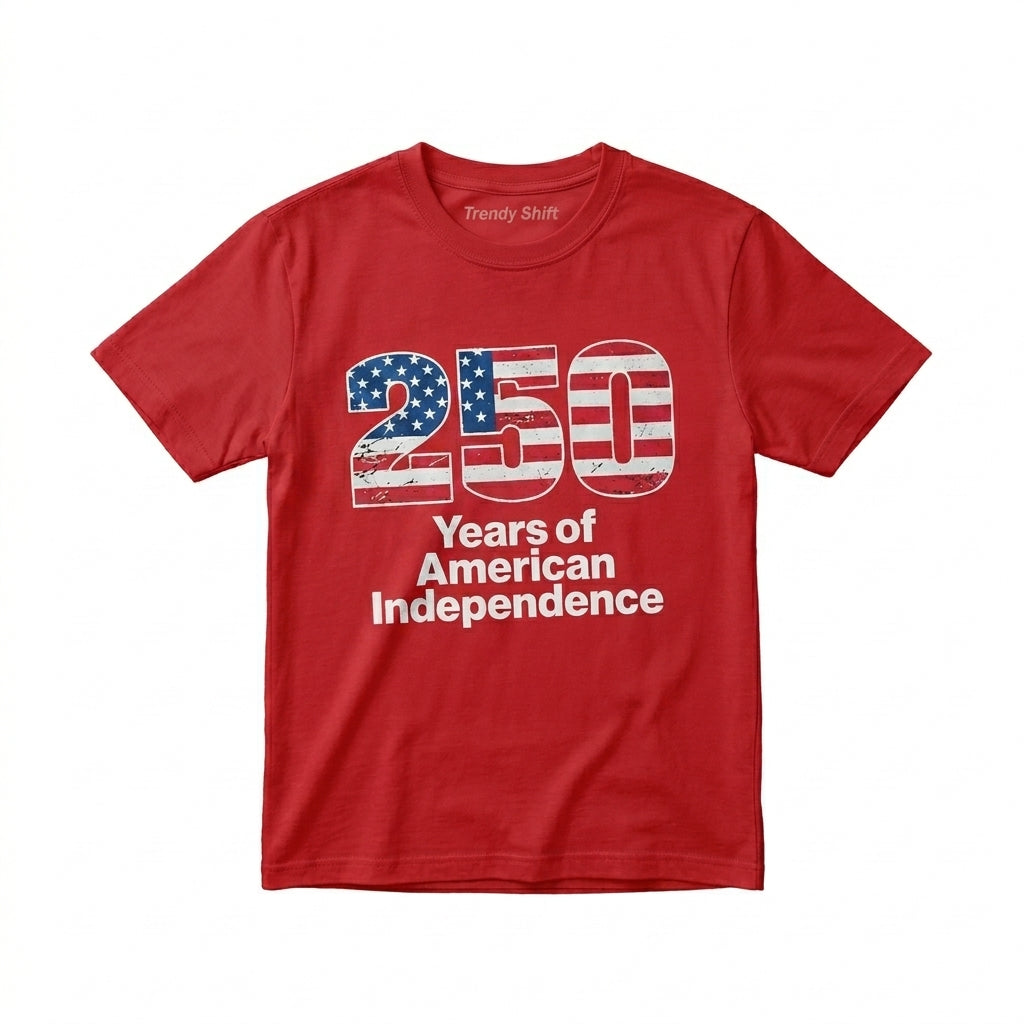 250 Year of America Independence Heavy Cotton T-shirt